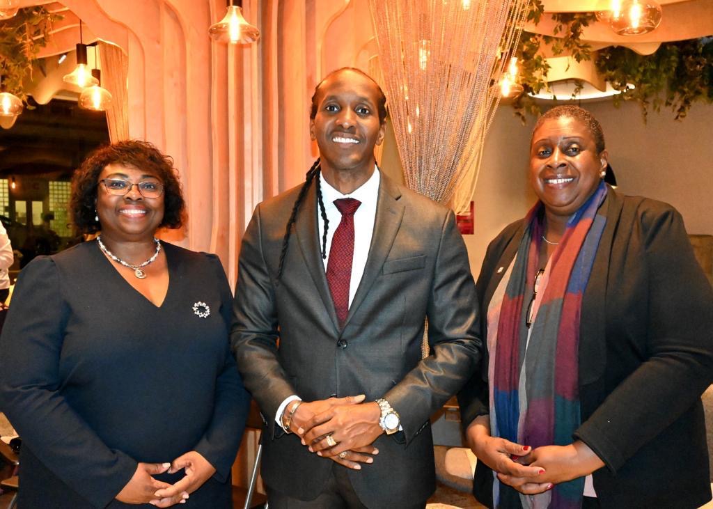 Jamaican Minister Event with London Embassy representatives
